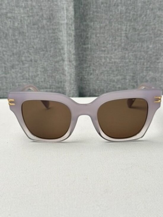 NEW Bvlgari B.zero1 BV40013I Sunglasses Lilac Ombre Brown